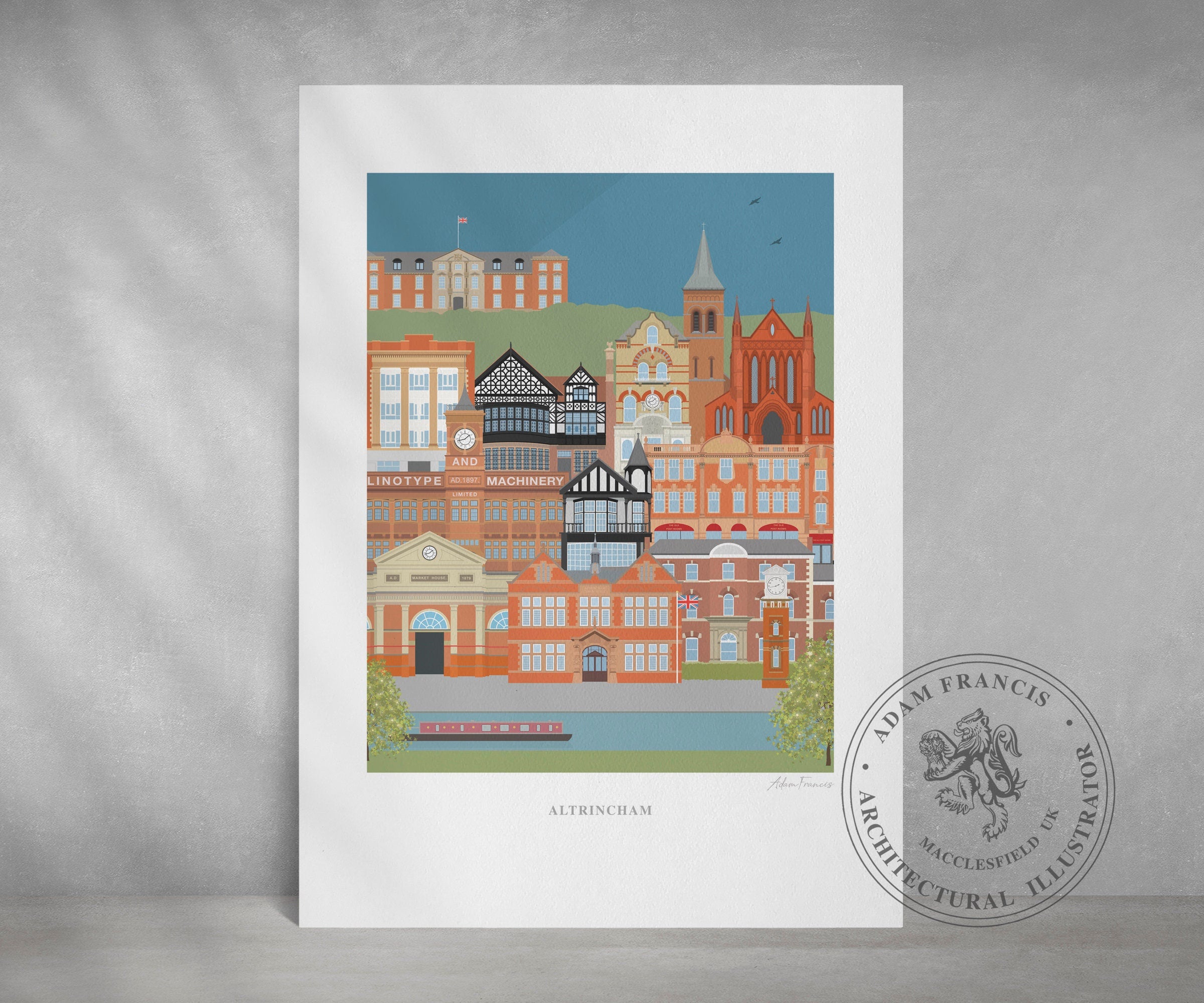 ALTRINCHAM FC Art Print for Sale by LilyChris