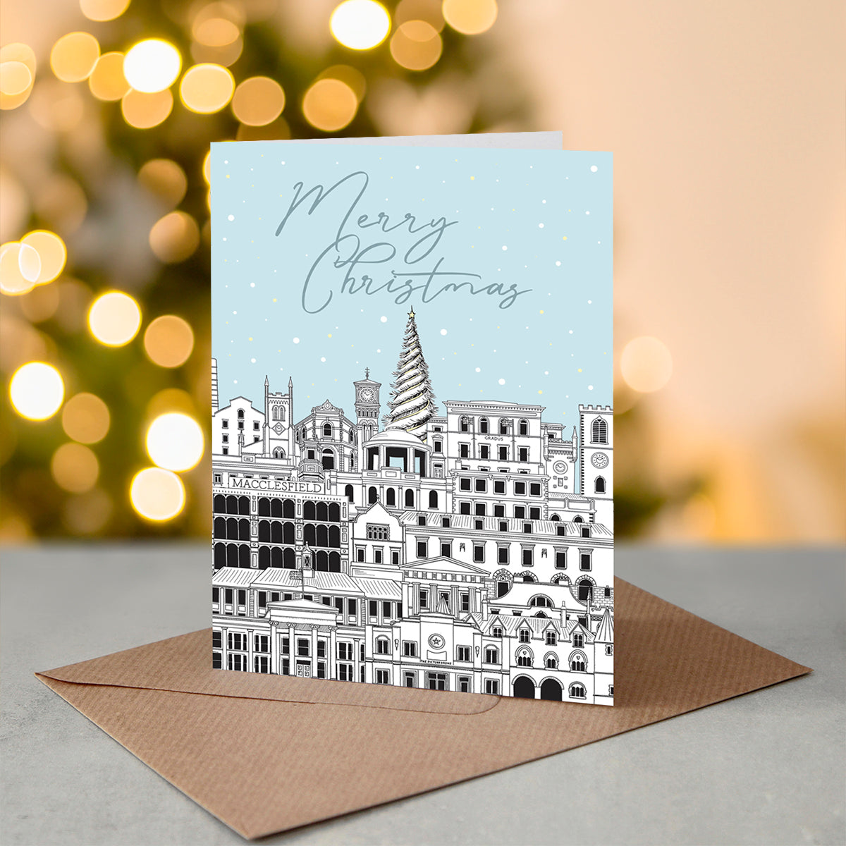 2024 Macclesfield Charity Christmas Cards, 5 PACK.