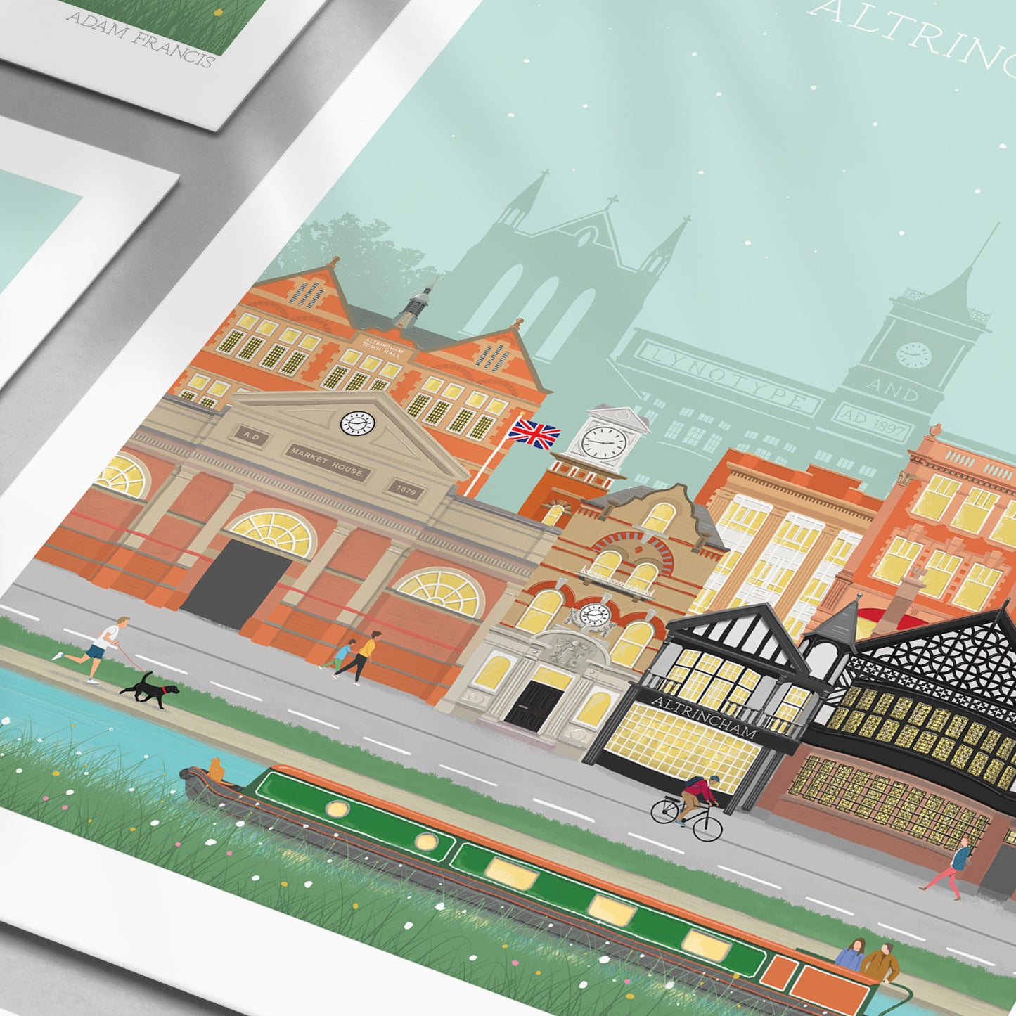 Altrincham Art Print