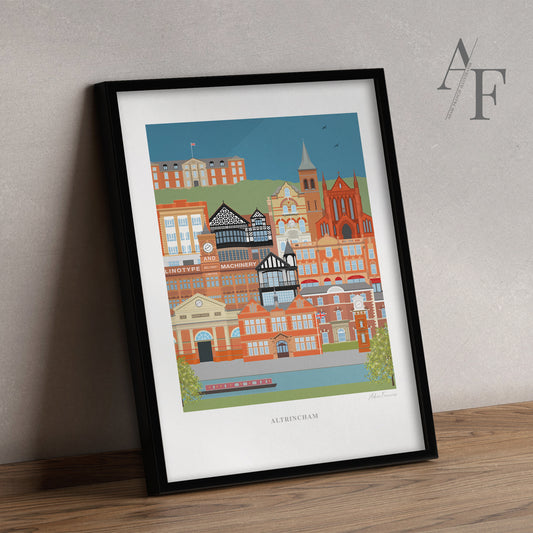 Altrincham Art Print