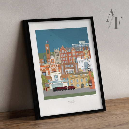 Crewe Art Print