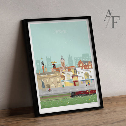 Crewe Art Print