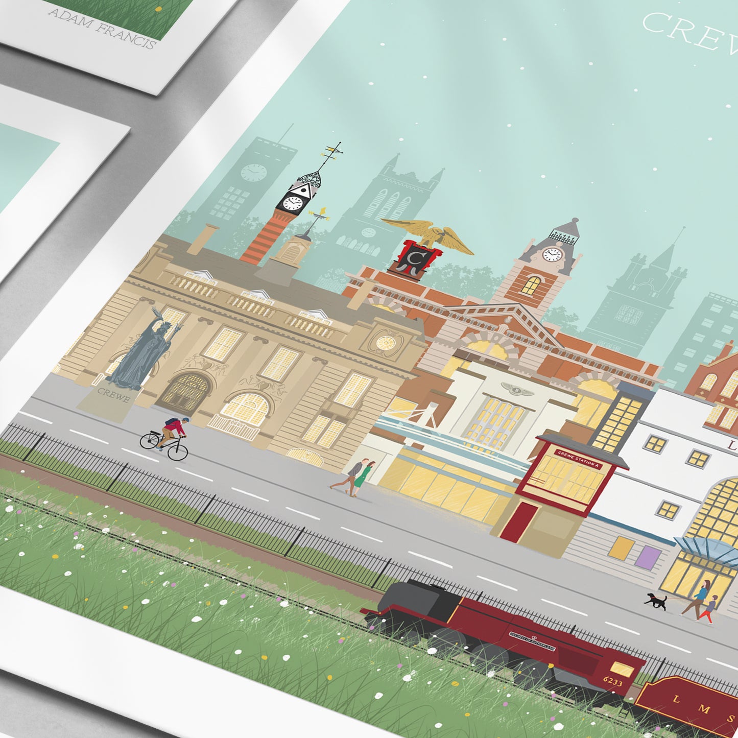 Crewe Art Print