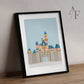 Castle, California, Art Print