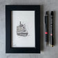 #7 Original illustration | LIBERTY SQUARE RIVERBOAT