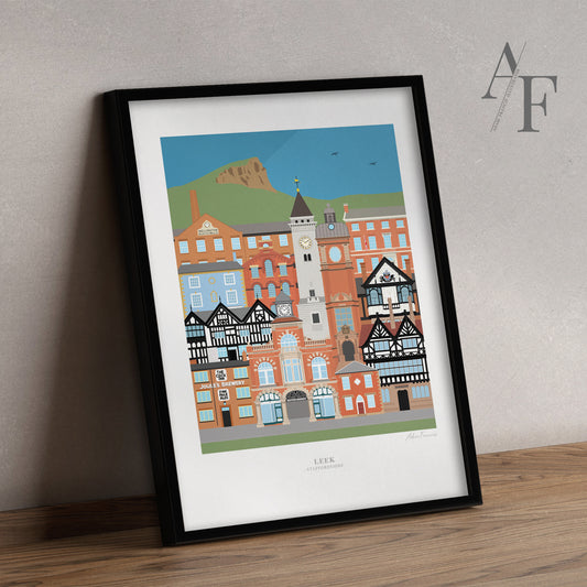 Leek, Staffordshire, Art Prints