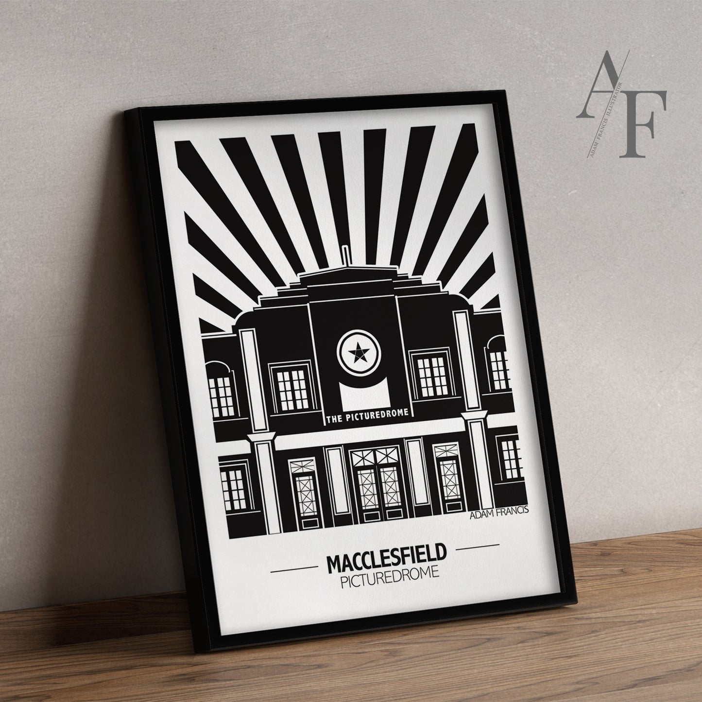 Macclesfield 'Picturedrome' Art Print