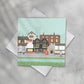 Prestbury Scene Greeting Card, Blank inside.