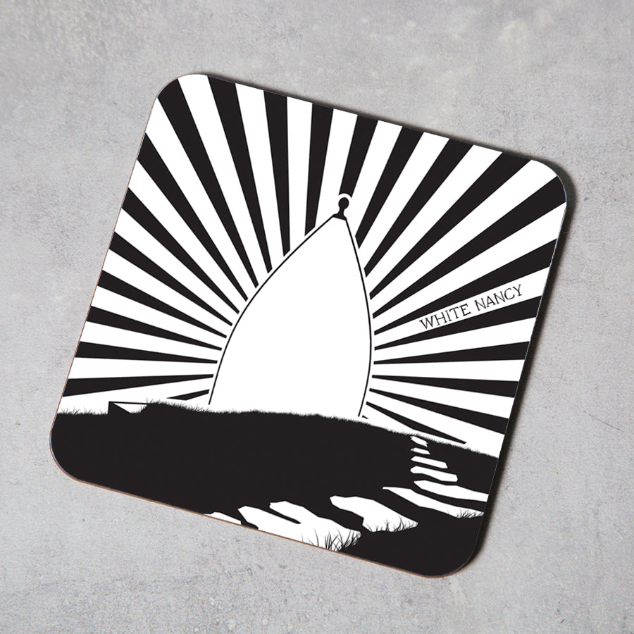 White Nancy Coaster