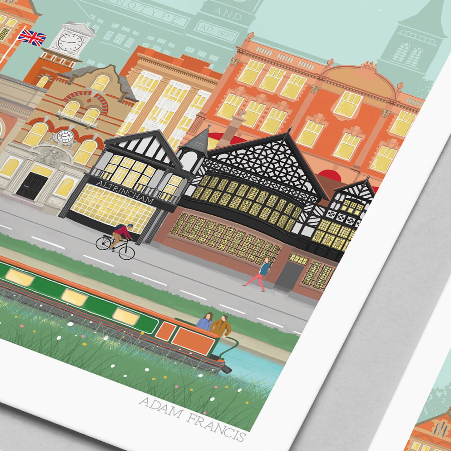 Altrincham Art Print