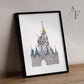 Magical Castle, Florida, Art Print