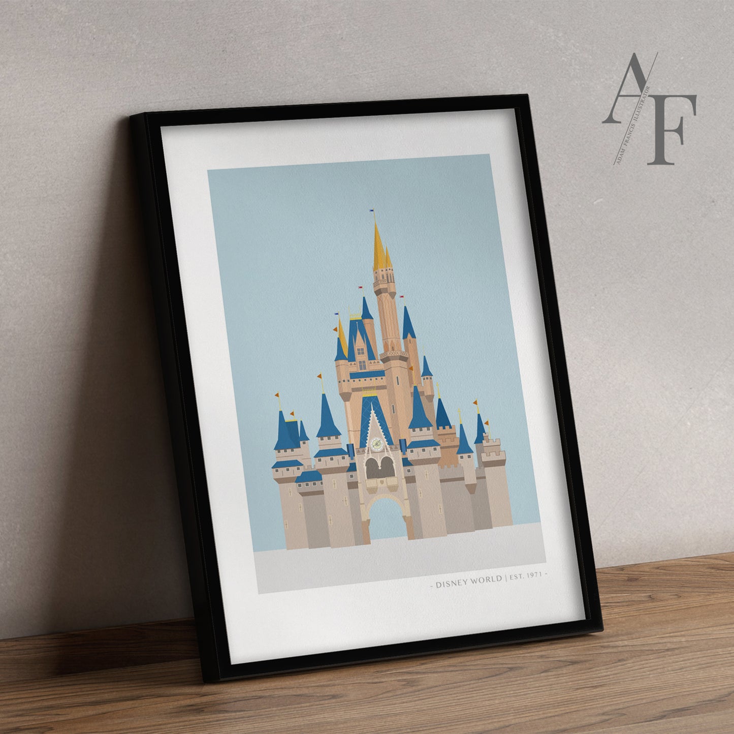 Castle, Florida, Art Print