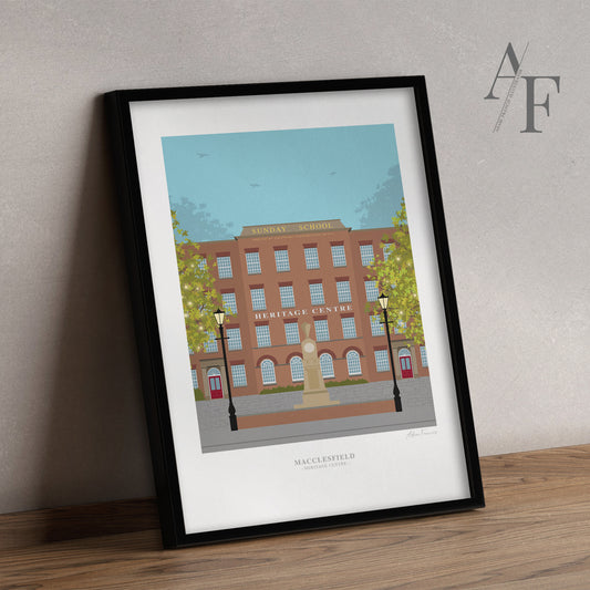 Macclesfield 'Heritage Centre' Art Prints