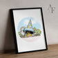 Sorcerer's hat, Florida, Art Print