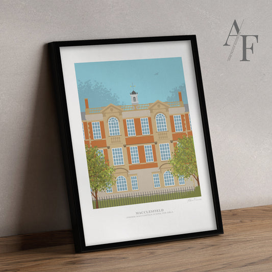 Macclesfield 'Former School for Girls' Art Prints