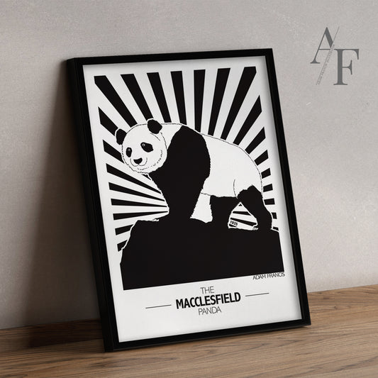 The 'Macclesfield Panda' Art Print