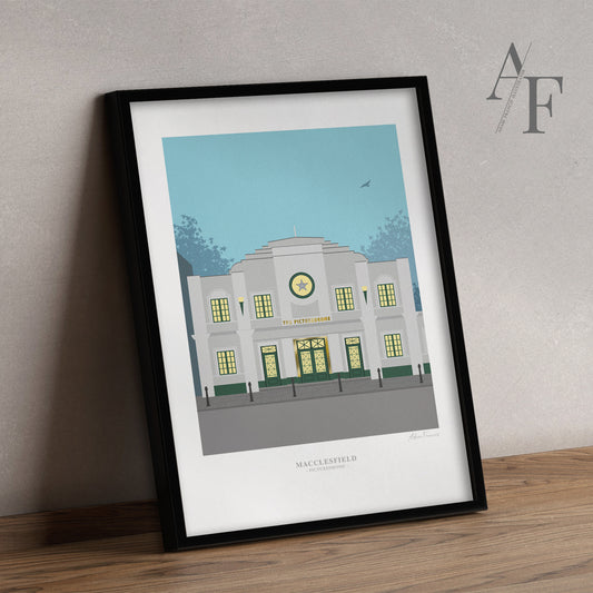 Macclesfield 'Picturedrome' Art Prints