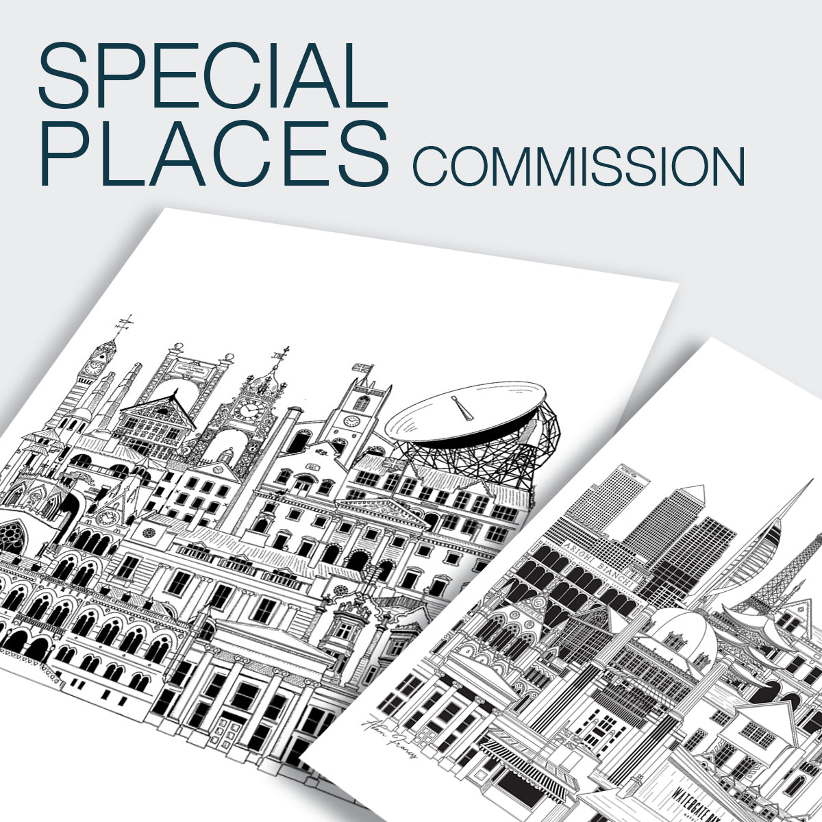 Commission your own | Special Places Illustration