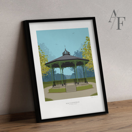 Macclesfield 'Victoria Park' Art Prints