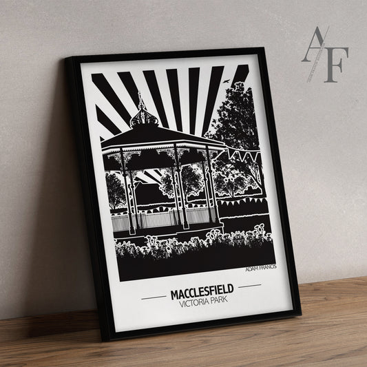 Macclesfield 'Victoria Park' Art Prints