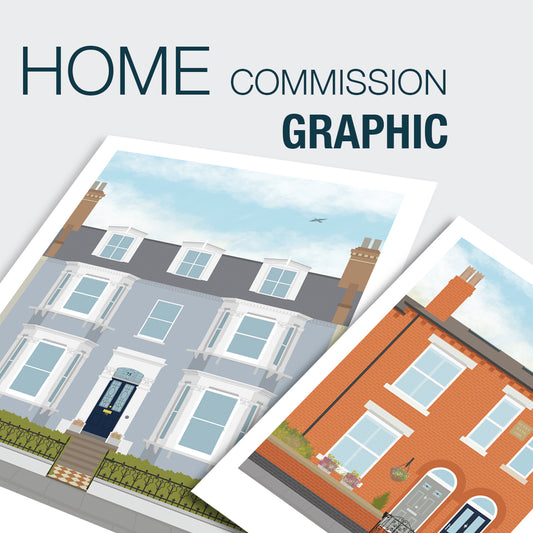 Commission your own, Graphic style, Home Illustration