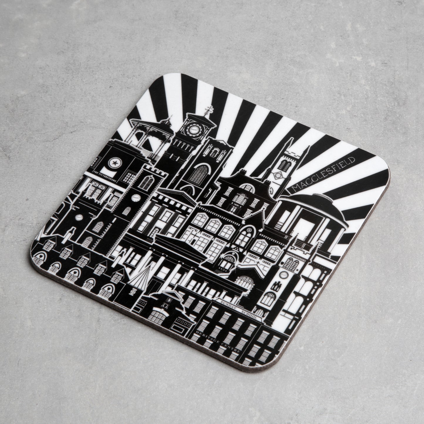 Macclesfield Scene Coaster