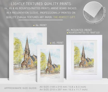 Poynton, St. George's Church, Art Prints