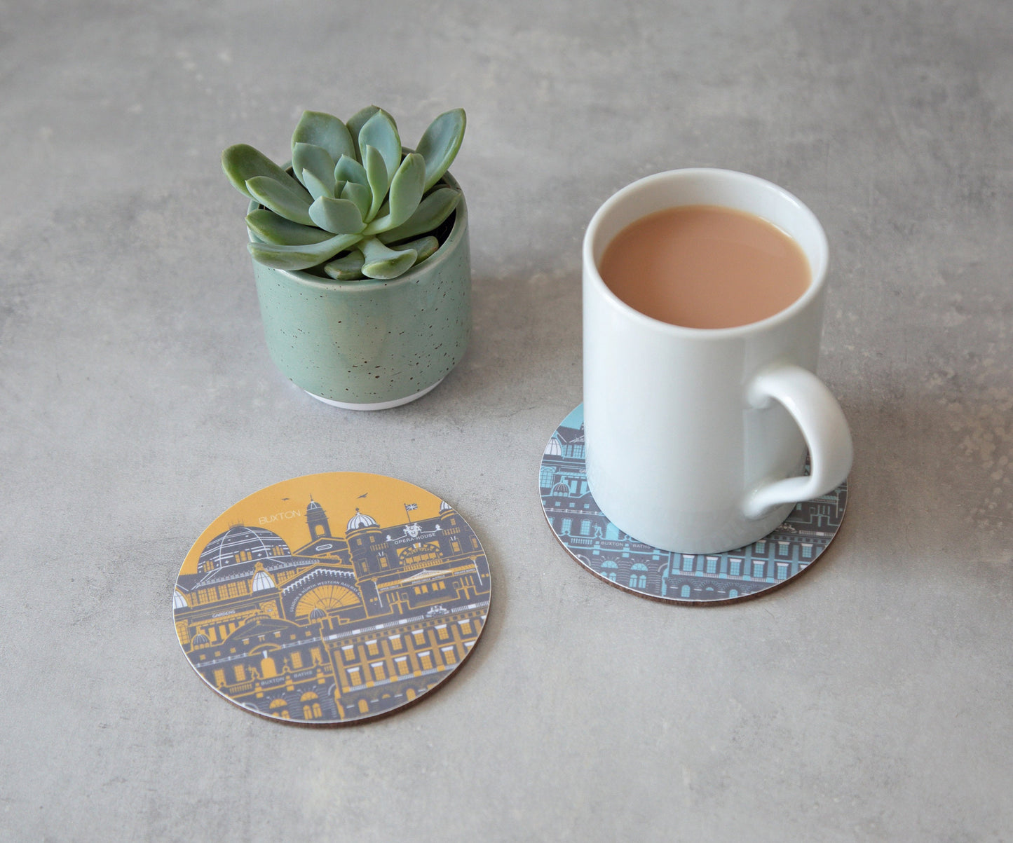 Buxton, Derbyshire, Twin Coaster Pack