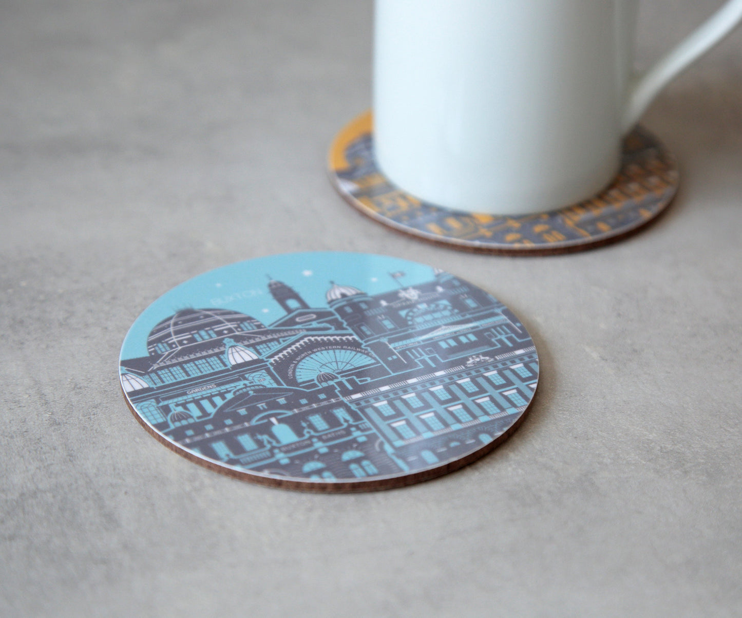 Buxton, Derbyshire, Twin Coaster Pack