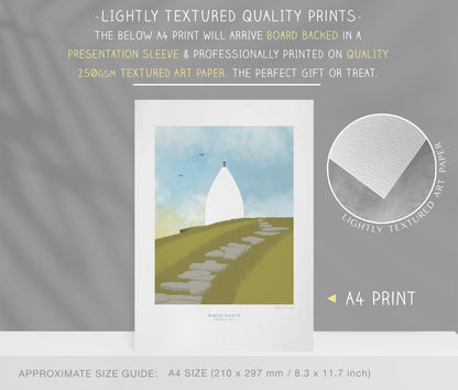 White Nancy Art Prints