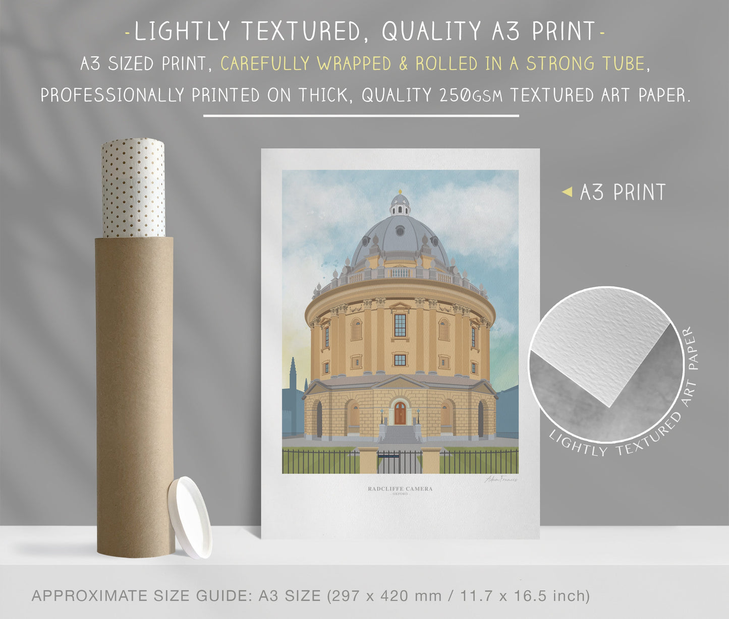 Radcliffe Camera, Oxford, Art Print