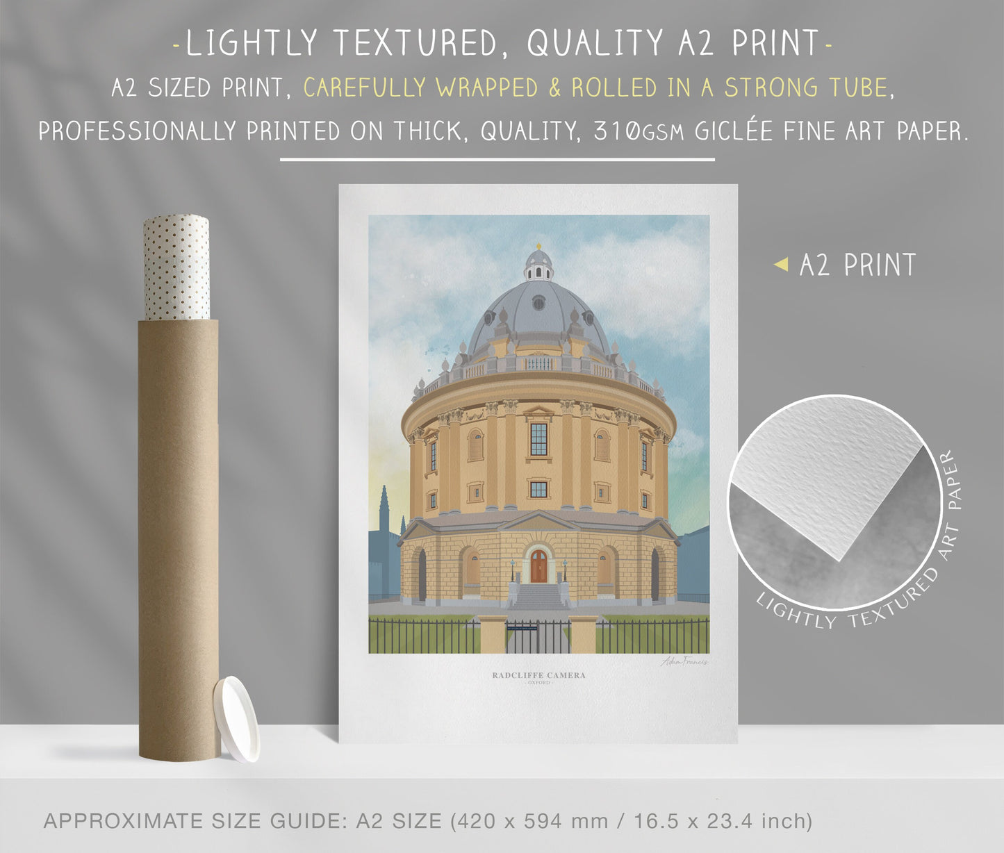 Radcliffe Camera, Oxford, Art Print