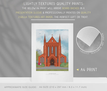 Altrincham, St Vincent de Paul, Art Prints