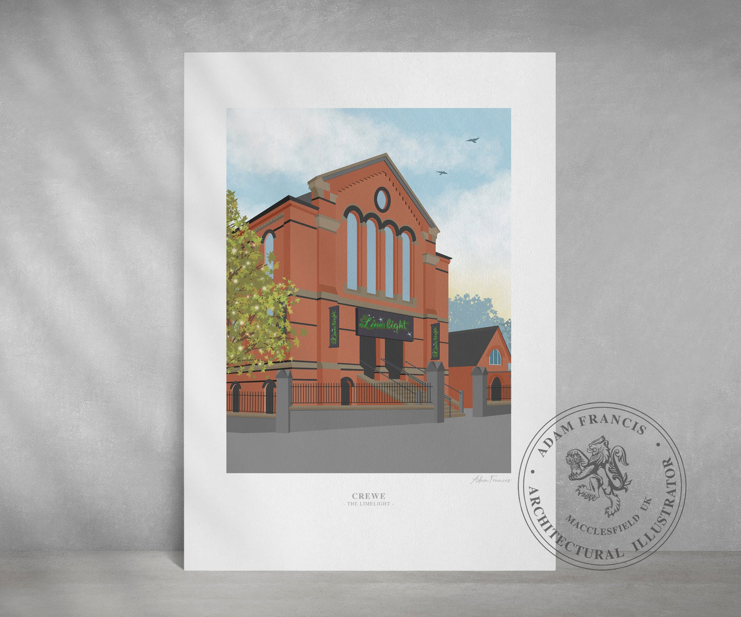 Crewe, 'Limelight Club', Art Prints